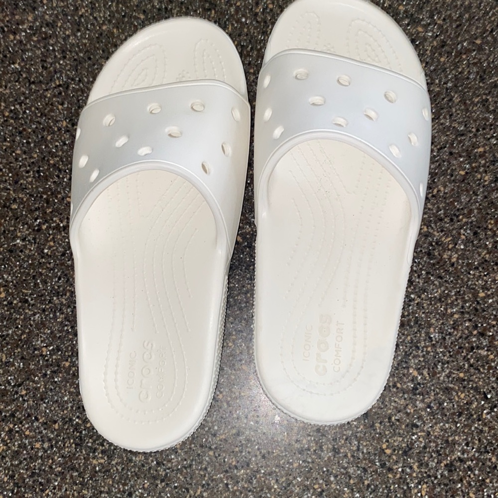 Crocs slides